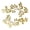 Gold, variant on Misright Metal Tree Leaf Wall Decors Branch Leaf Wall Art Vine Leave Wall Sculptures