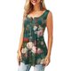 thumbnail image 2 of Playeras,Blusas y Tops,Ropa para Mujer Las mujeres camisetas sin mangas Camiseta de tirantes transpirable sin mangas con cuello redondo para mujer (Green, L), 2 of 6