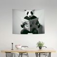 thumbnail image 2 of FCXZI Panda Costume Wall Tapestry Art 100% Polyester Decorative Hanging 40*30in, 2 of 6