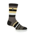 thumbnail image 4 of Heat Holders Men's Phillip ULTRA LITE Multi Stripe Crew Socks | Warm + Soft, Hiking, Cabin, Cozy at Home Socks | 3X Warmer Than Cotton Socks, 4 of 8