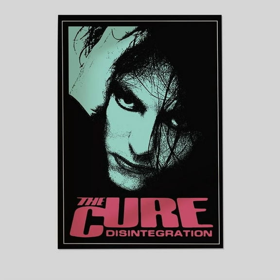 Music Poster - The Cure Poster - Vintage Style - Size 24x36 - Postora