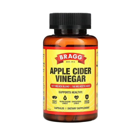 Bragg Apple Cider Vinegar, 180 Capsules