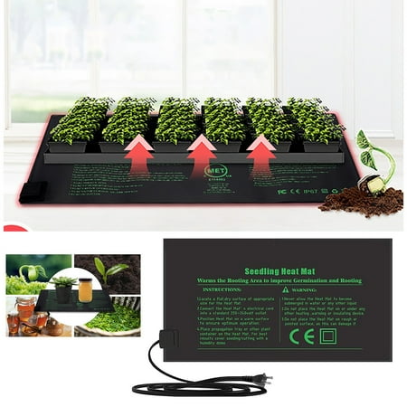 

Efsteb Seedling Tray Home Garden Clearance Plant Heating Pad Seedling Heating Pad Seed Germination and Growth Pad