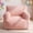 Pink, variant on BAOKALER Kids Bean Bag Chair, Filled with Memory Foam, Toddler Kids Floor Lazy Sofa with Side Pocket, Lightweight Comfort Lounge Chair for Gaming, Reading, Relaxing, Beige