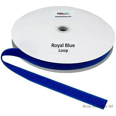 

® brand - 1 royal blue loop sew-on | loop side only hook side sold separately