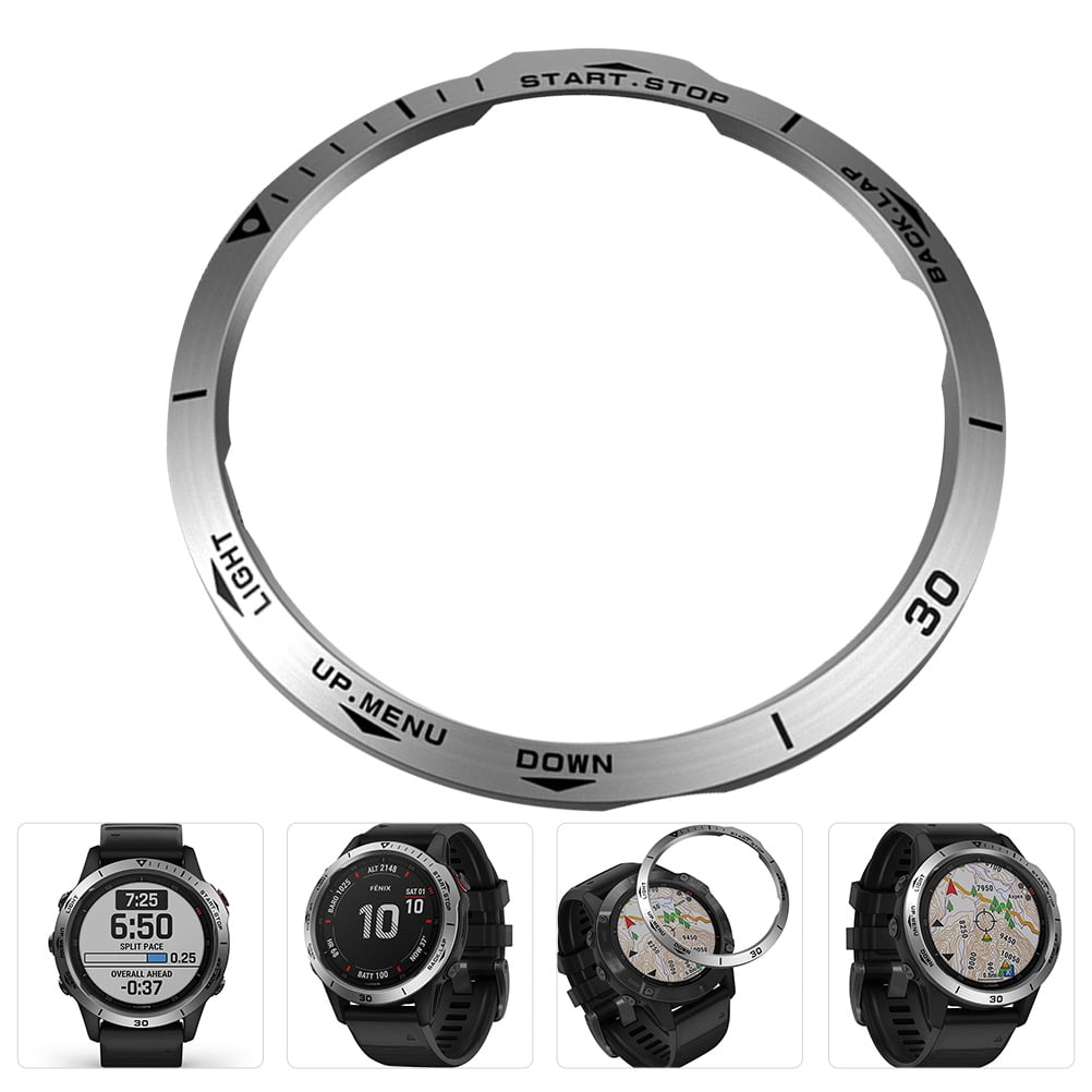 Bezel Protector Garmin Fenix 6x Bezel 1Pc Watch Bezel Stainless