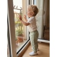 thumbnail image 5 of BemeyourBBs Newborn Baby Boy Girl Summer Clothes Cotton Linen Outfit Casual Button Crew Neck Short Sleeve Romper Plaid Pants 2 Pcs Set, 5 of 9