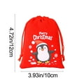 thumbnail image 3 of ToyKingdee Small Coth Christmas Gift Bags with Drawstring, Jewelry Bags Bulk, Mini Velvet Pouch for Wrapping Holiday Party Favors or Gifts for Friends, 3 of 7