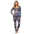 thumbnail image 3 of Halloween Family Matching Pajamas Sets, Halloween Fall Holiday PJS Loungewear, Halloween Soft Relaxing Matching Pjs Set Indoor for Spooky Halloween Seasonal Casual Daily Rest Home, 3 of 7