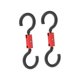 thumbnail image 3 of Ganchos para reposacabezas de asiento trasero de coche, organizador de almacenamiento para vehículos, apto para SUV y camiones, 2 unidades rojo, 3 of 8