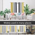 thumbnail image 4 of Yellow and Grey Window Curtain Gray Ombre White Mustard Pastel Modern Boys Mens Teen Fun Rod Pocket Living Room Bedroom Drapes Treatment Fabric 1 Pair Home Decor, 42" W x 63" L, Gradient, 4 of 6