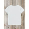 thumbnail image 3 of A Fun Heart-Shaped Printed T-Shirt Featuring a Floral Design of The Human Brain., 3 of 7