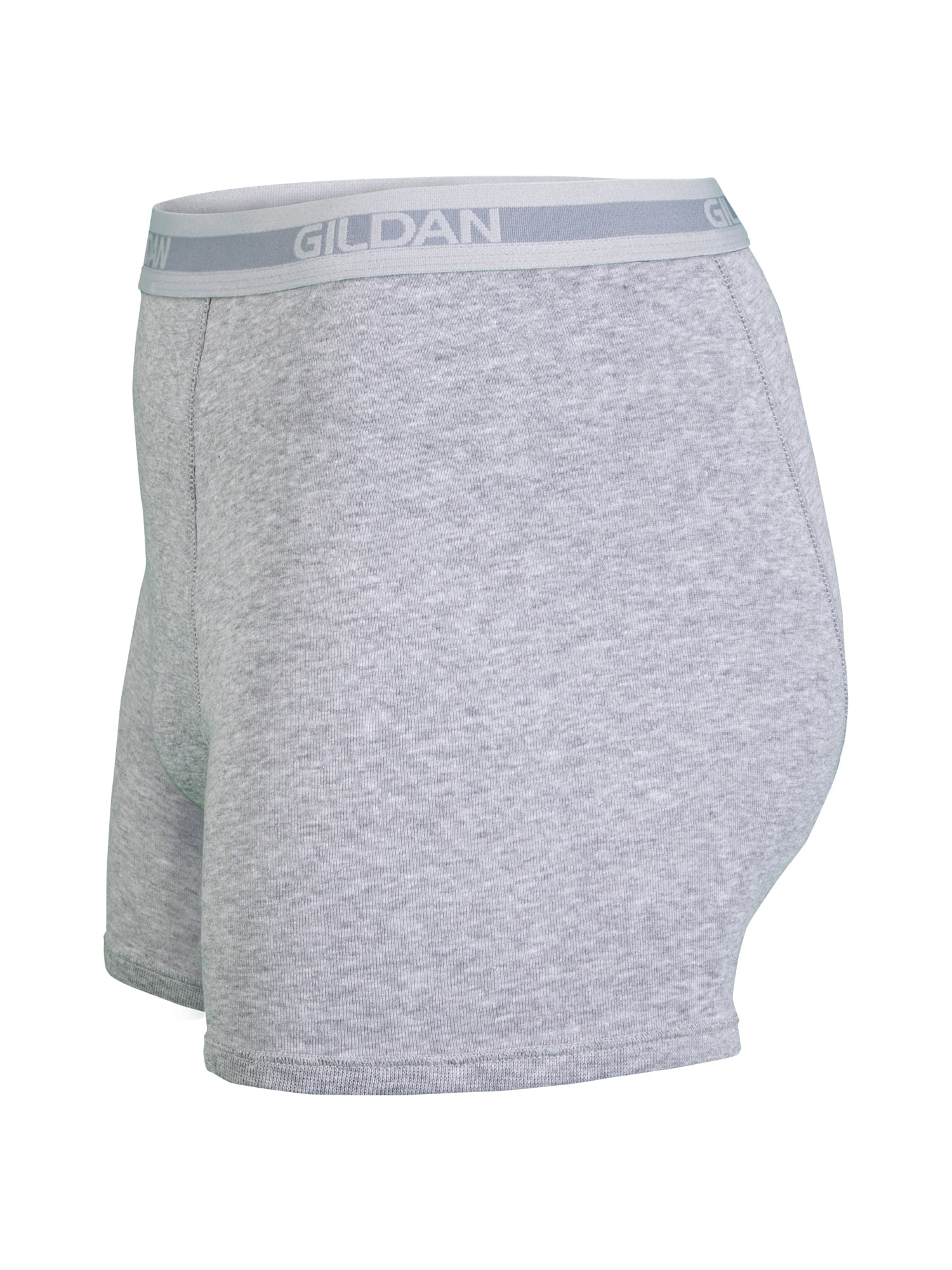 Gildan Size Medium (32-34) Grey White Mens Underwear Boxer Briefs (Read  Descrip)