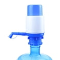 thumbnail image 4 of Bearachild Bomba dispensadora de botellas de agua de presión, bombas manuales universales para oficina Organizadores de utensilios de cocina blanco y azul, 4 of 6