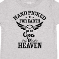 thumbnail image 4 of Inktastic Handpicked for Earth By My Opa in Heaven with Angel Wings Boys or Girls Toddler T-Shirt, 4 of 5