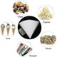 thumbnail image 4 of 100pcs Clear Cone Bags, Sweets Cellophane Treat Bags, 25x13cm Plastic Candy Triangle Bags With Twist Ties For Food -ZHENV, 4 of 5
