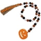thumbnail image 2 of Cadena De Cuentas De Madera De Halloween Guirnalda De Cuentas De Madera De Calabaza Con Borla Para Decoración De Halloween Inevent HA037358-00, 2 of 6