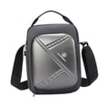 thumbnail image 4 of Bolso bandolera para hombre, mochila ligera de negocios para viajes y uso diario. Gris, 4 of 6