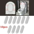 thumbnail image 7 of 10sets Toilet Seat Bumpers, Universal Toilet Seat Buffer Toilet Lid Rubber Bumpers Strong Adhesive Bidet Toilet Bumpers Used for Home, Hotel, Hospital, 7 of 7