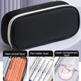 thumbnail image 7 of Taicans Large Capacity Pencil Case,Portable Stationery Organizer Pen Pouch with Zipper,Multi-Compartment Hard Pencil Box for Office,Travel,Makeup Storage, 7 of 7