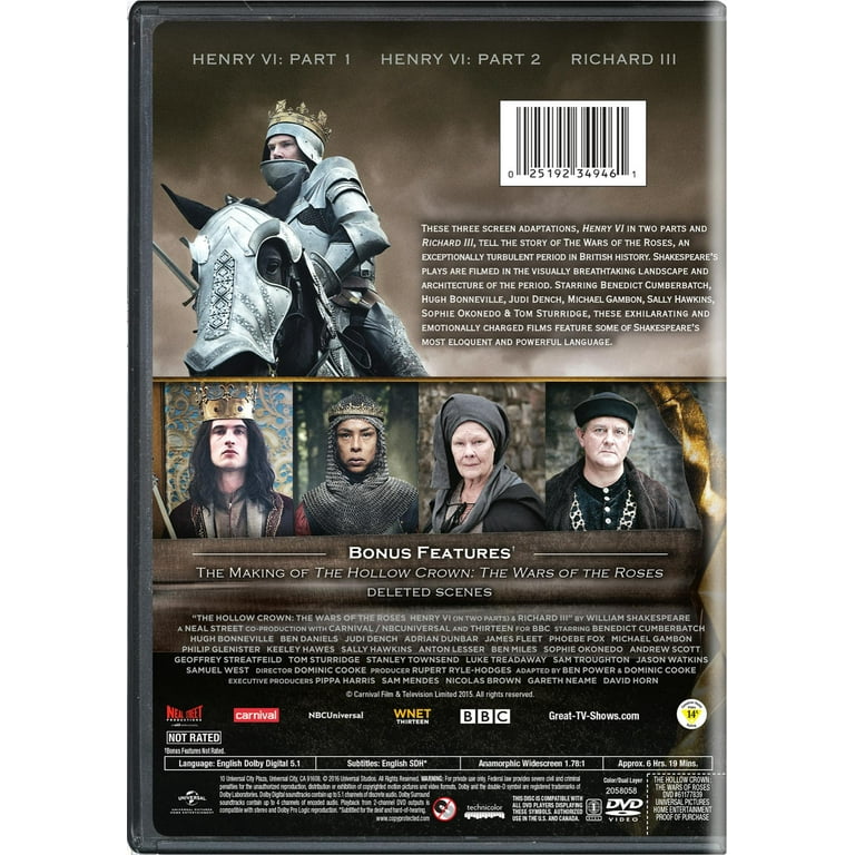Universal Studios The Hollow Crown The Wars of the Roses, Drama