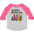 thumbnail image 3 of Inktastic Hello New York City Boys or Girls Toddler T-Shirt, 3 of 5