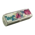 thumbnail image 1 of Houder Estuche para pintalabios con espejo para bolso, soporte decorativo para pintalabios con caja de regalo, forro de terciopelo, protege tus pintalabios con estilo (violetas), 1 of 2