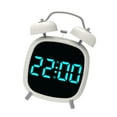 thumbnail image 1 of Luzkey Electronic LED Alarm Digital Alarm Clock Tabletop Clock for Office Dormitory Blue, 1 of 8