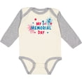thumbnail image 3 of Inktastic My 1st Memorial Day Boys or Girls Long Sleeve Baby Bodysuit, 3 of 5