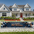 thumbnail image 5 of Decorative Design Happy 50th Birthday Banner Gift Box Balloon Celebration Banner for Birthday Party Indoor Decoration Milestone Celebration, 5 of 9