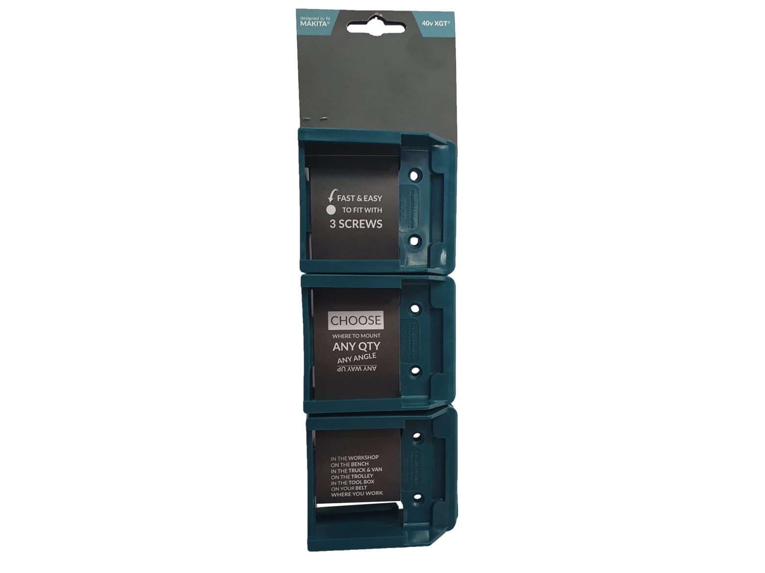 Battery mounts StealthMounts Makita 40v XGT 6-pack - distribution wholesale  and retail. - Bitmag official store