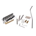 thumbnail image 1 of Yuarrent Sistema de trémolo Juego de puentes Sillines de acero inoxidable Brazo de trémolo Ligero Accesorios para instrumentos musicales, 1 of 6