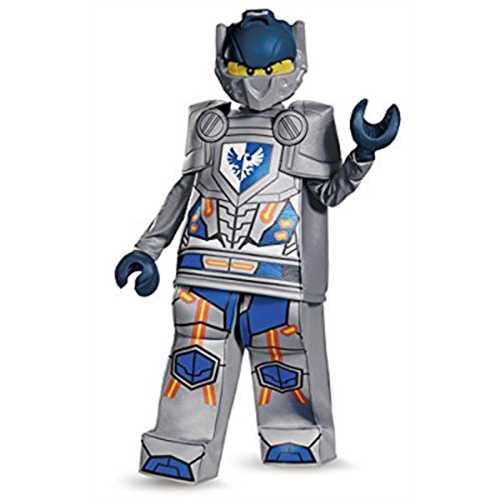 Details about   Disguise Deluxe LEGO Lance Nexo Knights Boys Child Halloween Costume LG 10-12 