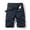 Blue, variant on LYMAYTER‌‌‌ Men's Cargo Shorts Washed Workwear Casual‌ Loose Fit Multi-Pocket Travel Hiking‌ 30-38