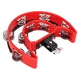 thumbnail image 3 of Double Row Tambourines, Stainless Steel Bell Hand Tambourine With Locking Bracket For Entertainment For Performance, 3 of 8