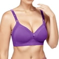 thumbnail image 4 of Afdoent Bras for Women Comfortable Large Sized No Underwire Gathering Large Cup Thin Bra Breathable, 4 of 4