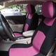 thumbnail image 2 of Universal Delantero Coche Camión Asiento Funda Kit Protector Almohadilla Negro Rosa, 2 of 8