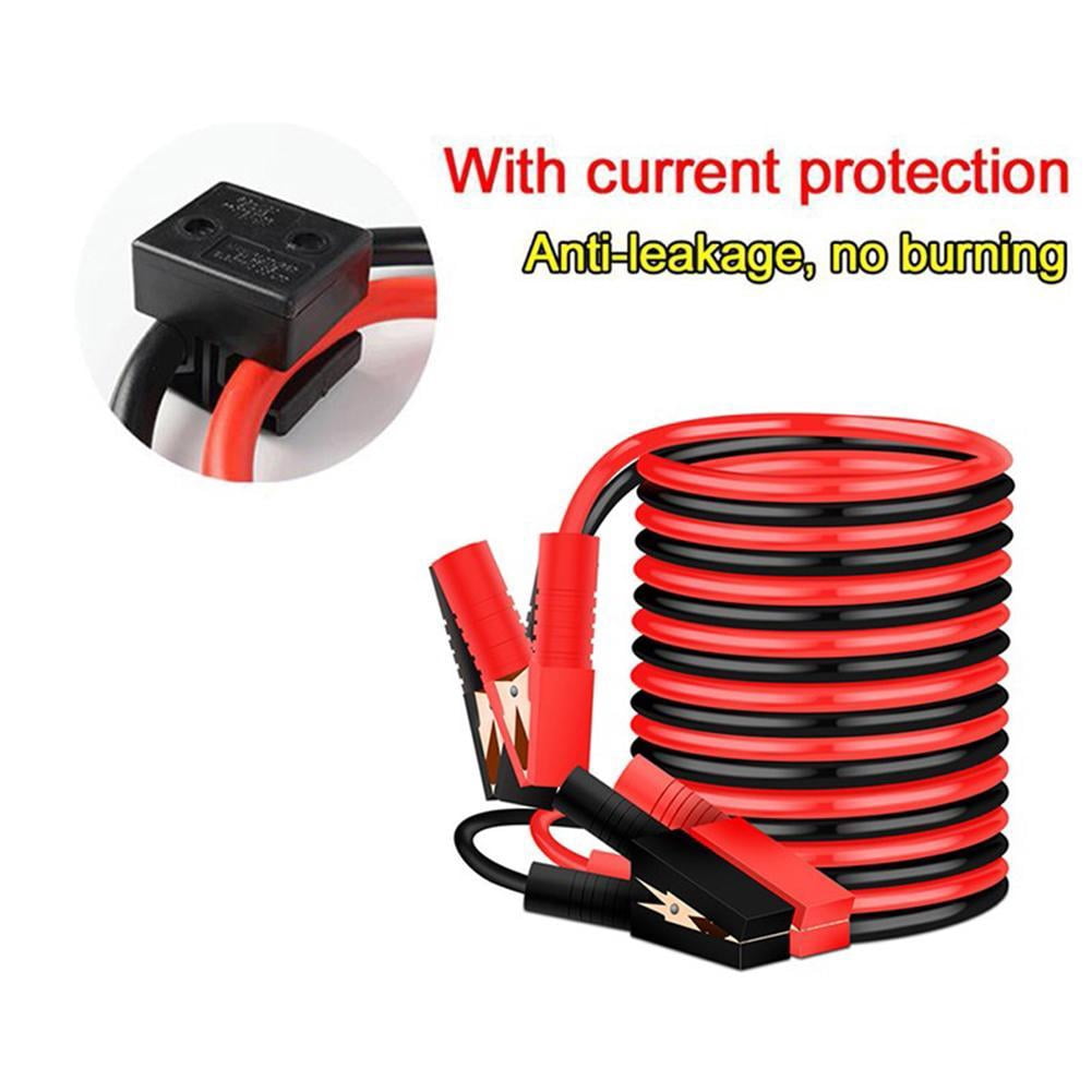 BOWTONG Car Battery Jumper Cable Copper Booster Jumper Cables,1000 AMP Emergency Battery Jumper Wires,Car Truck Emergency Power Supply Battery Line Cord for Car Battery 2.5M, 3M, 4M Z4K3