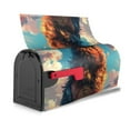 thumbnail image 2 of Daiia Colorful Cloud Shepherd Dog Mailbox Cover , Magnetic Welcome Mailbox Wraps Post Letter Box Cover for Garden Yard Home Decor-25.5x21 in, 2 of 7