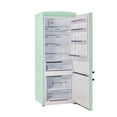 thumbnail image 2 of Unique 455L Summer Mint Green Bottom Mount Refrigerator, 2 of 18