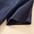 thumbnail image 7 of Bovxnpu Men Pajamas Sets Button-Down Sleepwear Summer Lapel With Pocket Short Sleeve Shorts 2-Piece Sleepwear, 7 of 7