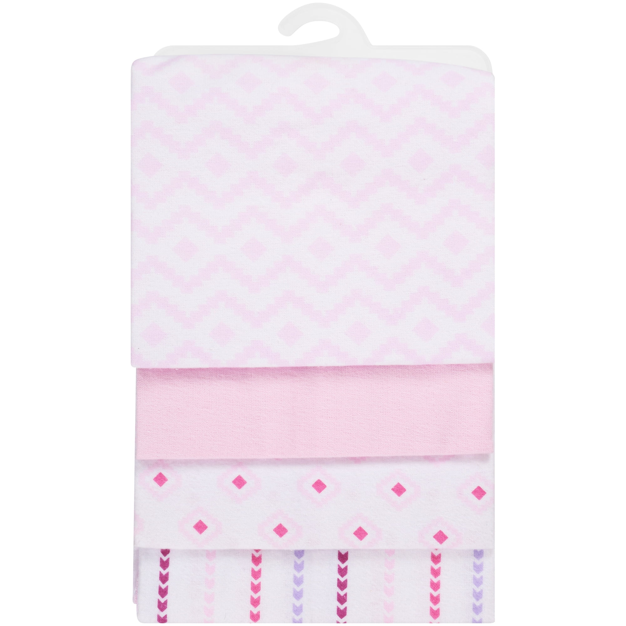 Hudson Baby Receiving Blankets Flannel 4Pack Girl Modern Walmart