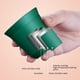 thumbnail image 4 of Taza de café Yuarrent acero inoxidable doble pared 80ML verde, 4 of 6