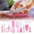 thumbnail image 3 of 10Pcs Baby Nail Clipper Set Newborn Grooming Kit  Scissor Infant Health Care Tools, 3 of 8