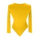 thumbnail image 3 of Body moldeador de color para mujer, ropa interior con realce y moldeador de glúteos, ropa moldeadora ajustada de manga larga para mujer., 3 of 5