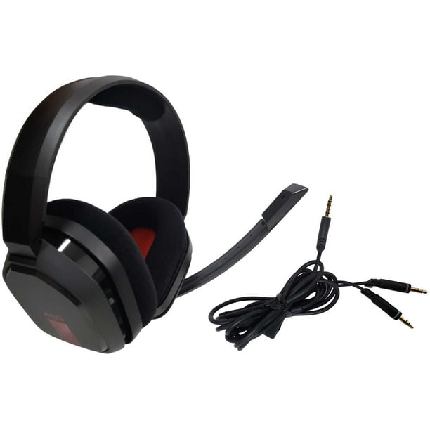 snel Observeer Uitstroom ASTRO Gaming A10 Headset for Xbox One / Nintendo Switch / PS4 / PC and Mac  - Wired 3.5mm and Boom Mic by Logitech - Gray/Red - Bulk Packaging -  Walmart.com