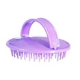 thumbnail image 2 of sunsanly Finger Buckle Design Round Brush Needle Shampoo Brush Hair Root Itching Scalp Massage Comb Hair Supplies, 2 of 8