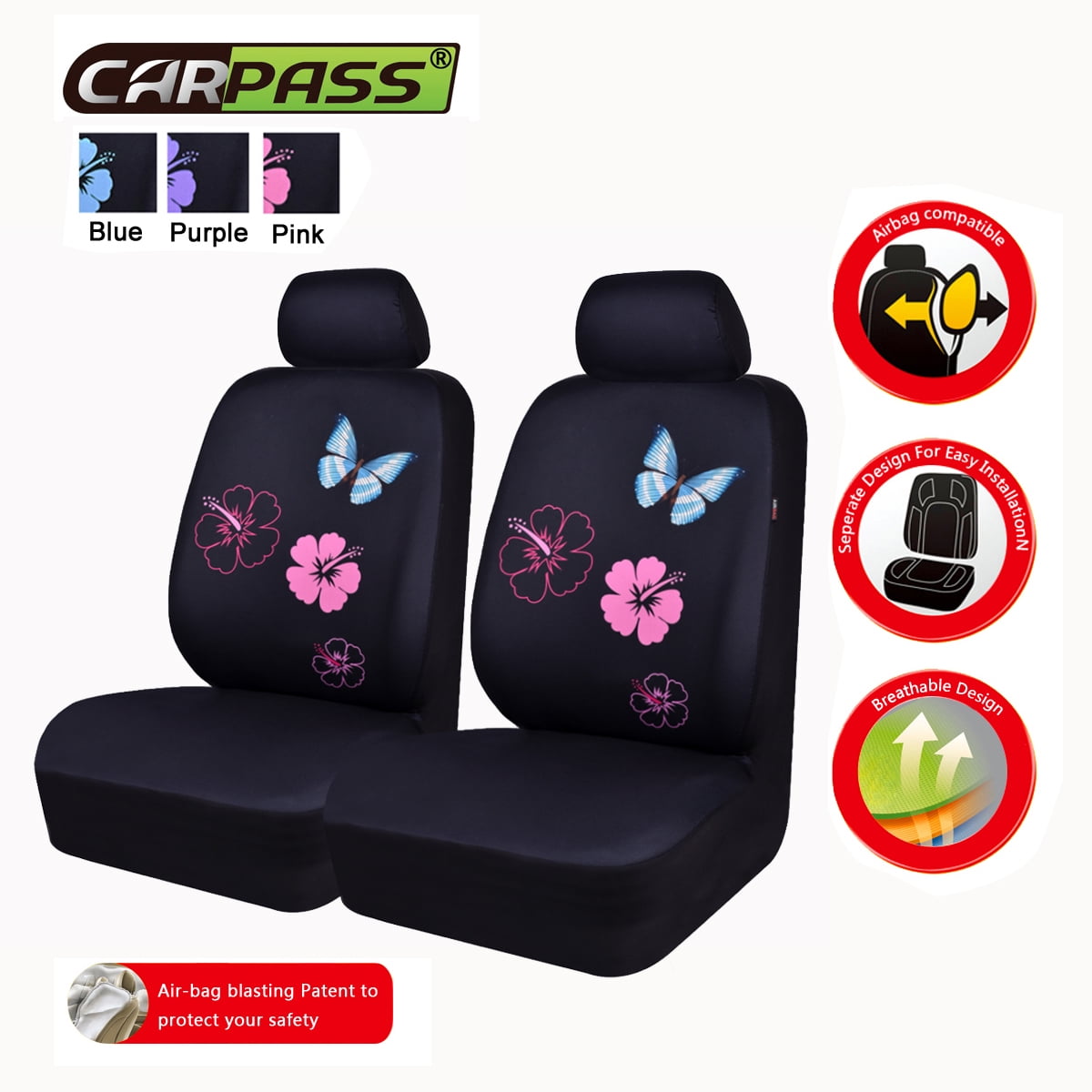 butterfly seat covers walmart