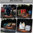 thumbnail image 3 of KEIAHUAN Fiery Black Horse Car Trunk Mat 29" x 39" Universal Non Slip Cargo Liner, Full Protection Easy to Clean for Most Cars SUV and Trucks, 3 of 7