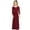 Dark Red, variant on HAWEE Girls Casual Maxi Floral Dress Long Sleeve Holiday Pockets Dresses Girls Long Sleeve Floor Length Maxi Dress